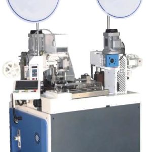 ITU-1002 MÁQUINA AUTOMÁTICA DE CORTE, DECAPE, CRIMPAGEM E INSERÇÃO DE SELO DE VEDAÇÃO COM DUAS PRENSAS